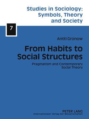 cover image of From Habits to Social Structures